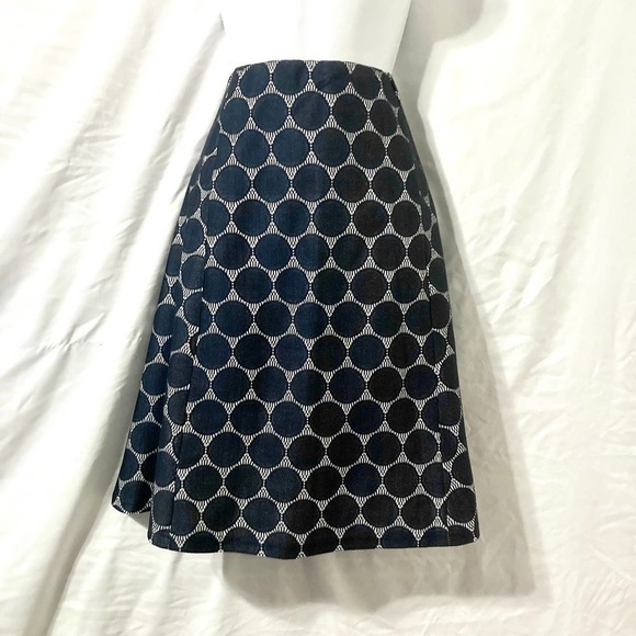 Women's L Renee C Maybell Lace Detail A-Line Mini Skirt - Picture 3 of 8